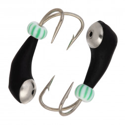 Мормышка вольфрамовая Condor Коза-уралка, с коронкой, 1,5 мм, серебро 15 шт