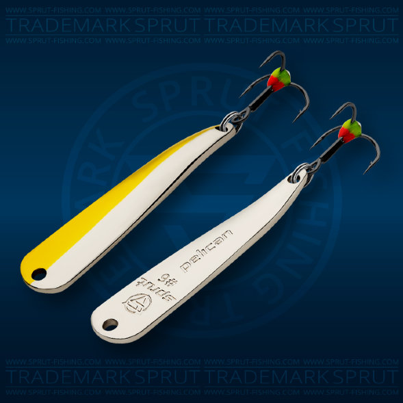 Блесна зимняя Sprut Pro Pelican 55мм 7г SG